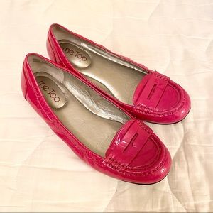 Me too hot pink loafers